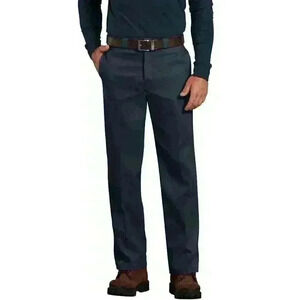 Dickies Mens 874 Original Fit Work Pant Flex Dark Navy Wrinkle Resistant
